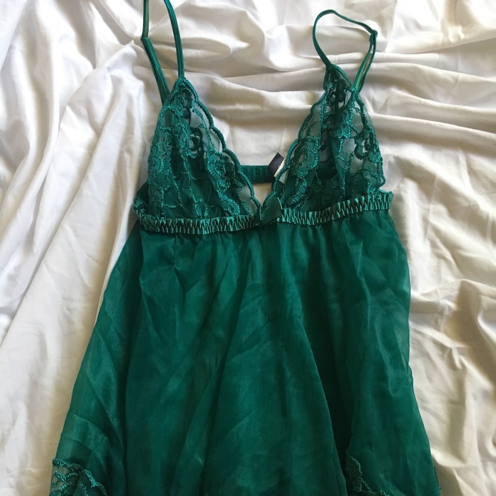 Turquoise Fredricks of Hollywood nighty